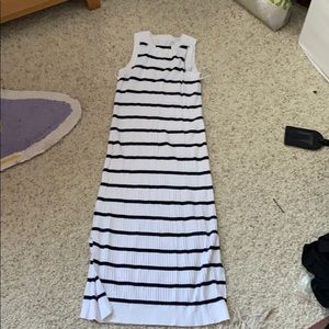 Stripe, Knit Jersey Dress